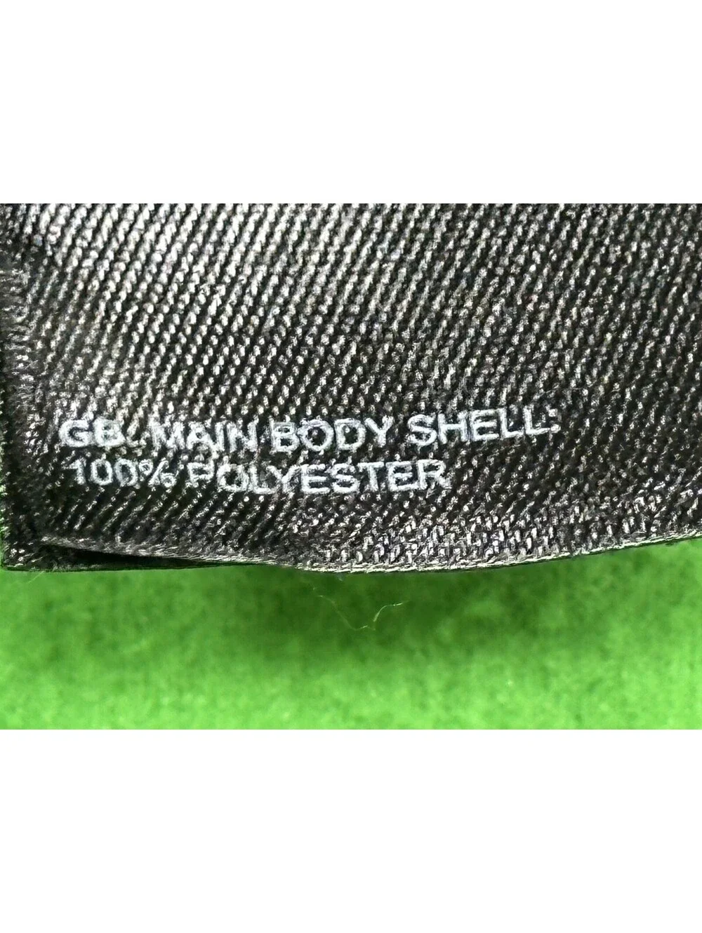 North Face 1/4 Zip Polyester Fleece LS Pullover Green Mens L